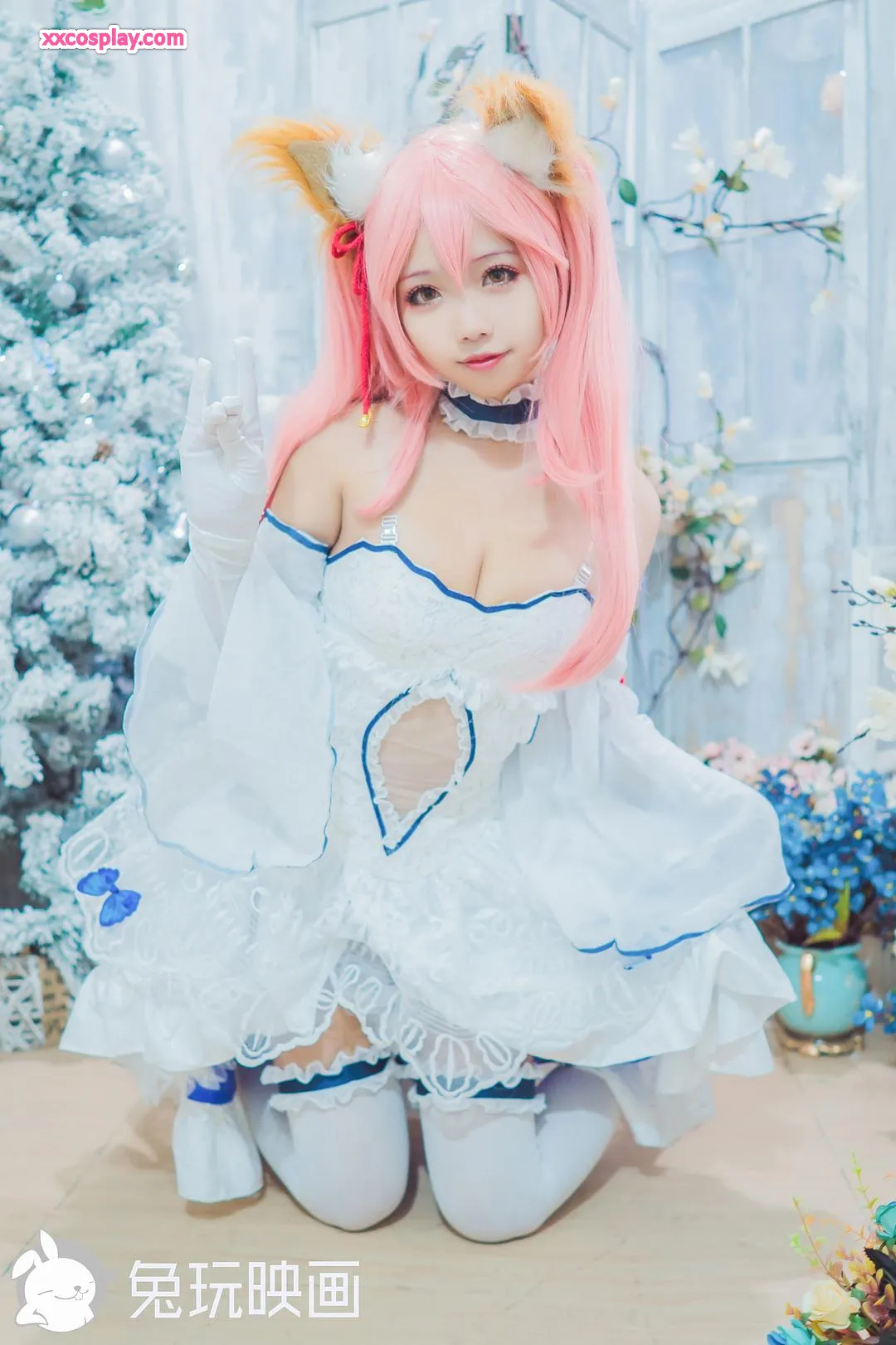 兔玩映画：小玉狐娘婚纱仙境